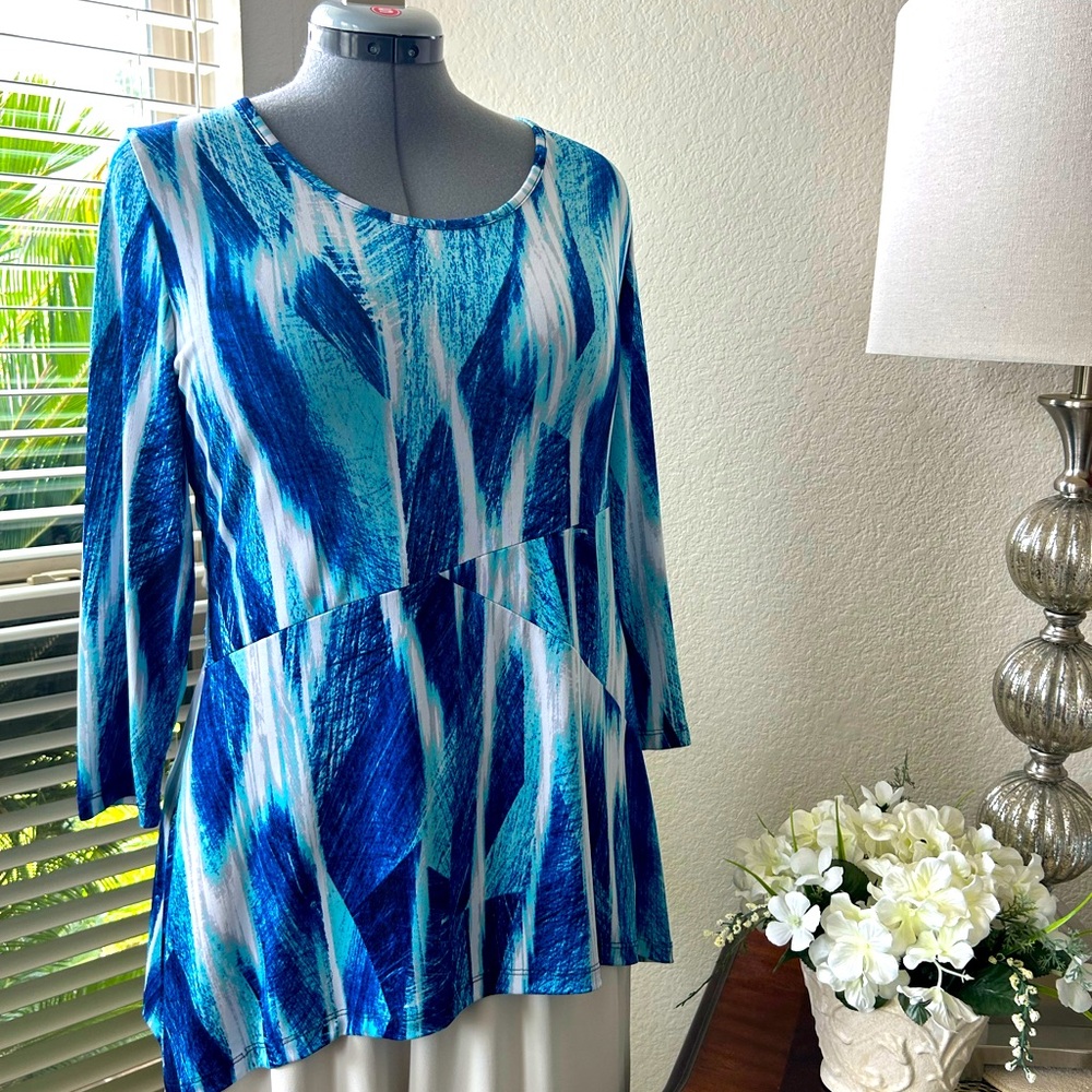 Abstract Print Tunic